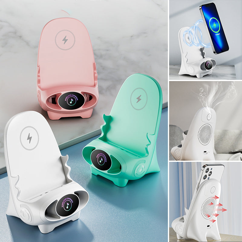Smartphone Stativ med 15W Hurtigopladning - ChargeMate Pro