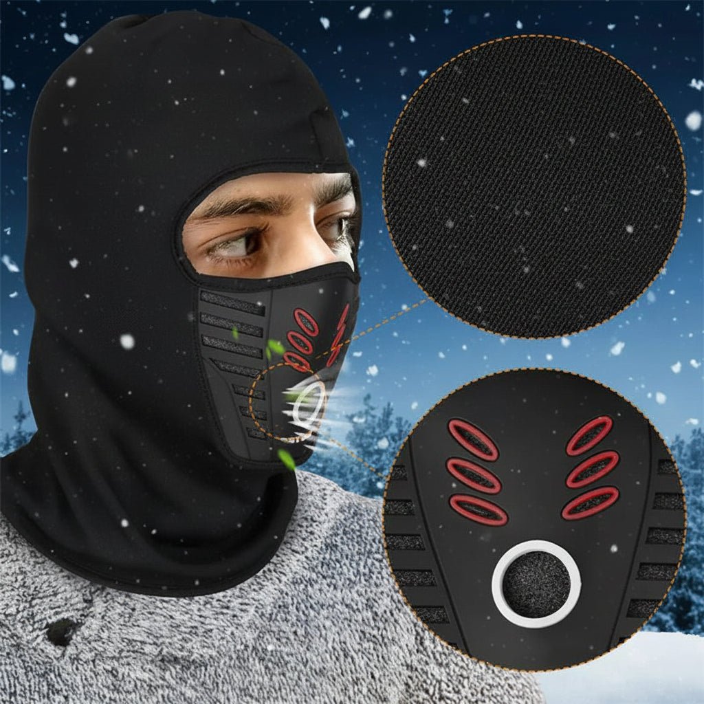 Vinterbalaklava: Heltäckande mask för utomhussporter och daglig användning