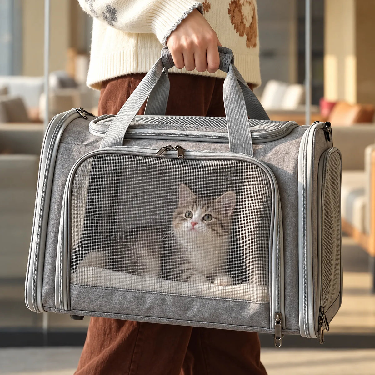 Sammenklappelig Transporttaske - JourneyPet