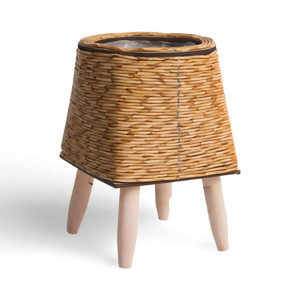 Handvävd Planteringskruka i Rustik Design | Hållbar och Elegant
