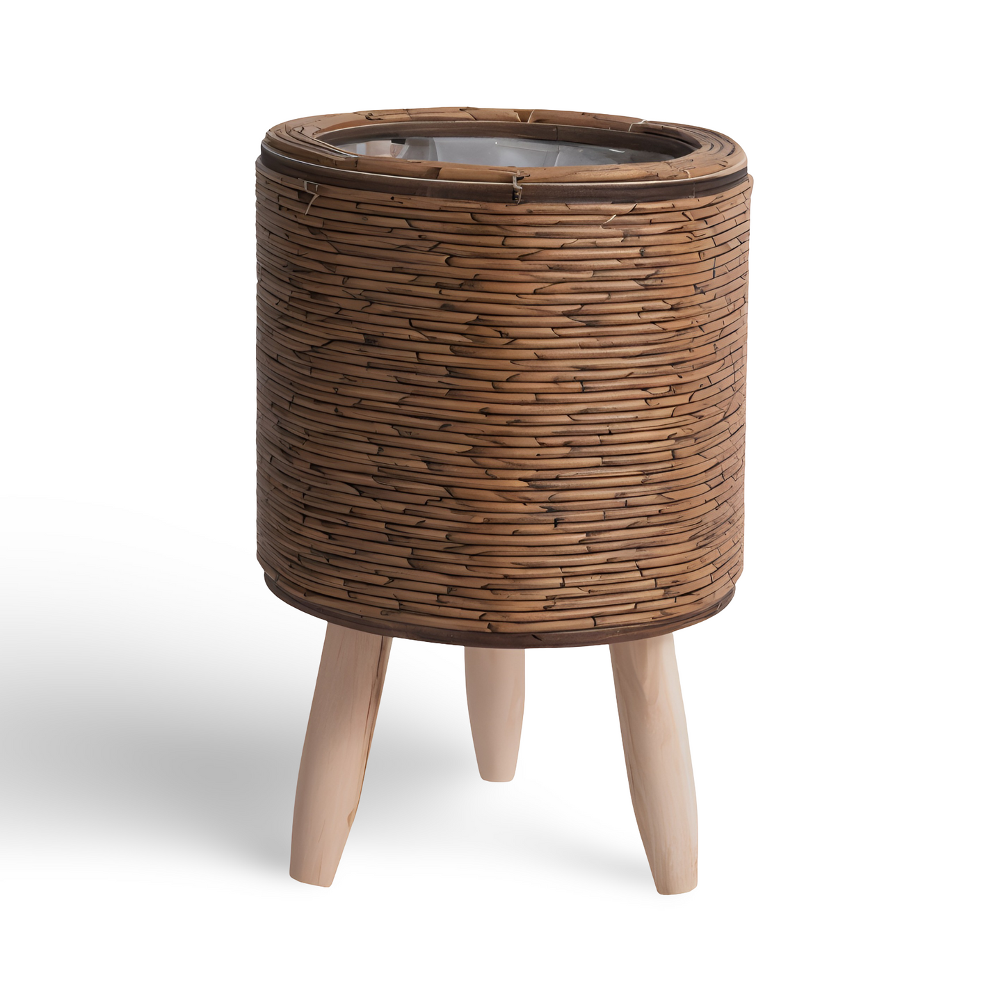 Handvävd Planteringskruka i Rustik Design | Hållbar och Elegant