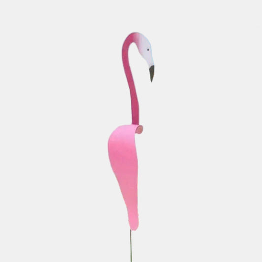 Livlig Flamingo Vindspinner til Haven - Skab Magisk Bevægelse