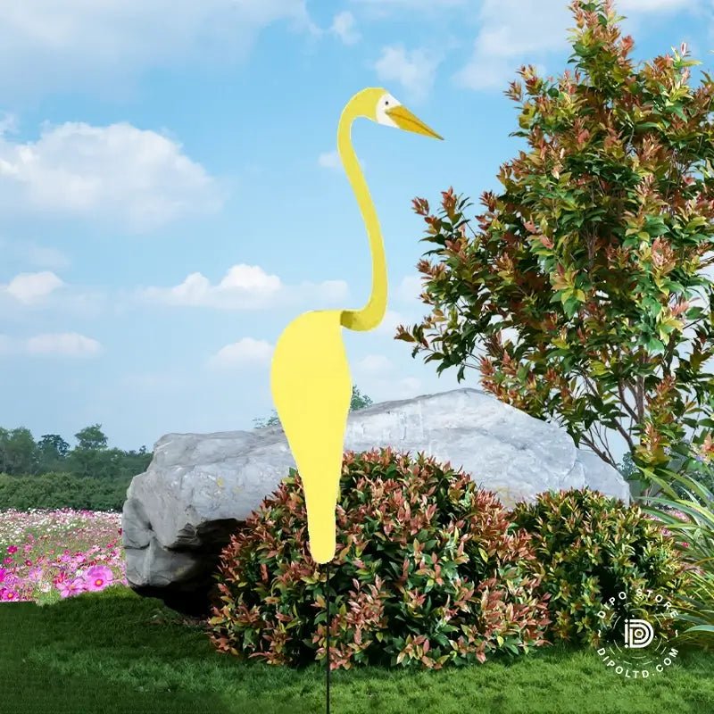 Livlig Flamingo Vindspinner til Haven - Skab Magisk Bevægelse