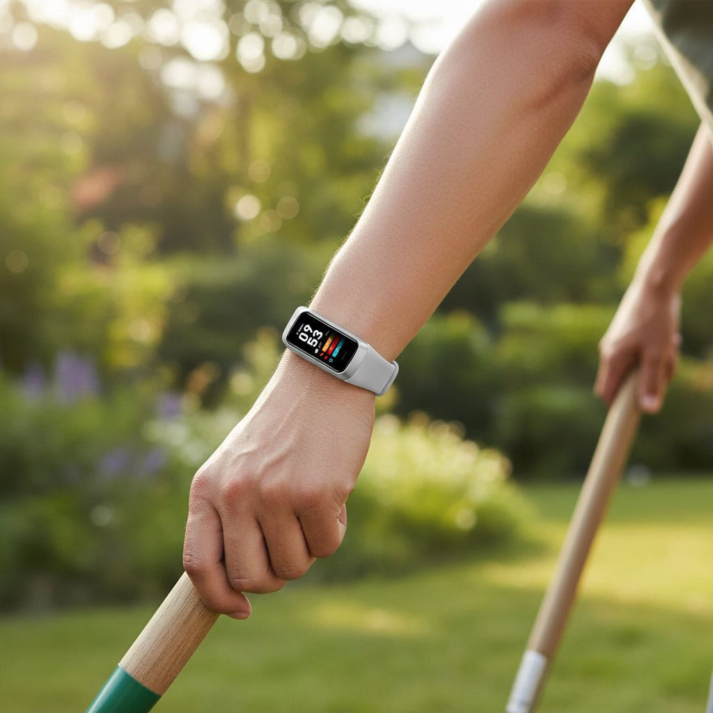Avancerad Smartklocka med AMOLED Skärm och Fitness Tracking