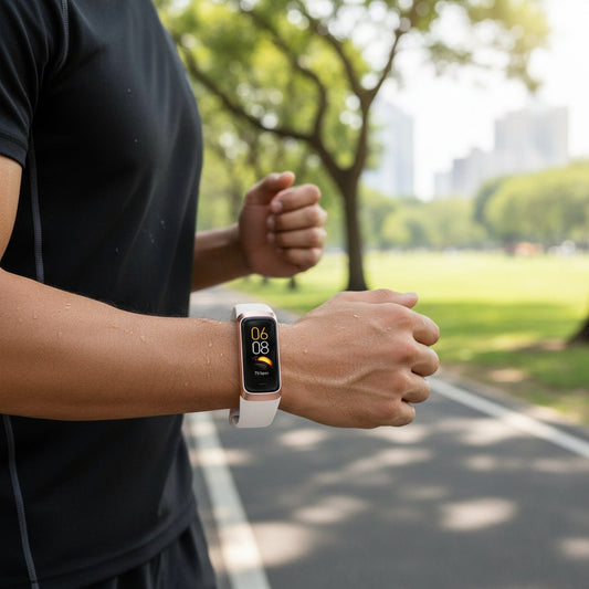 Avancerad Smartklocka med AMOLED Skärm och Fitness Tracking