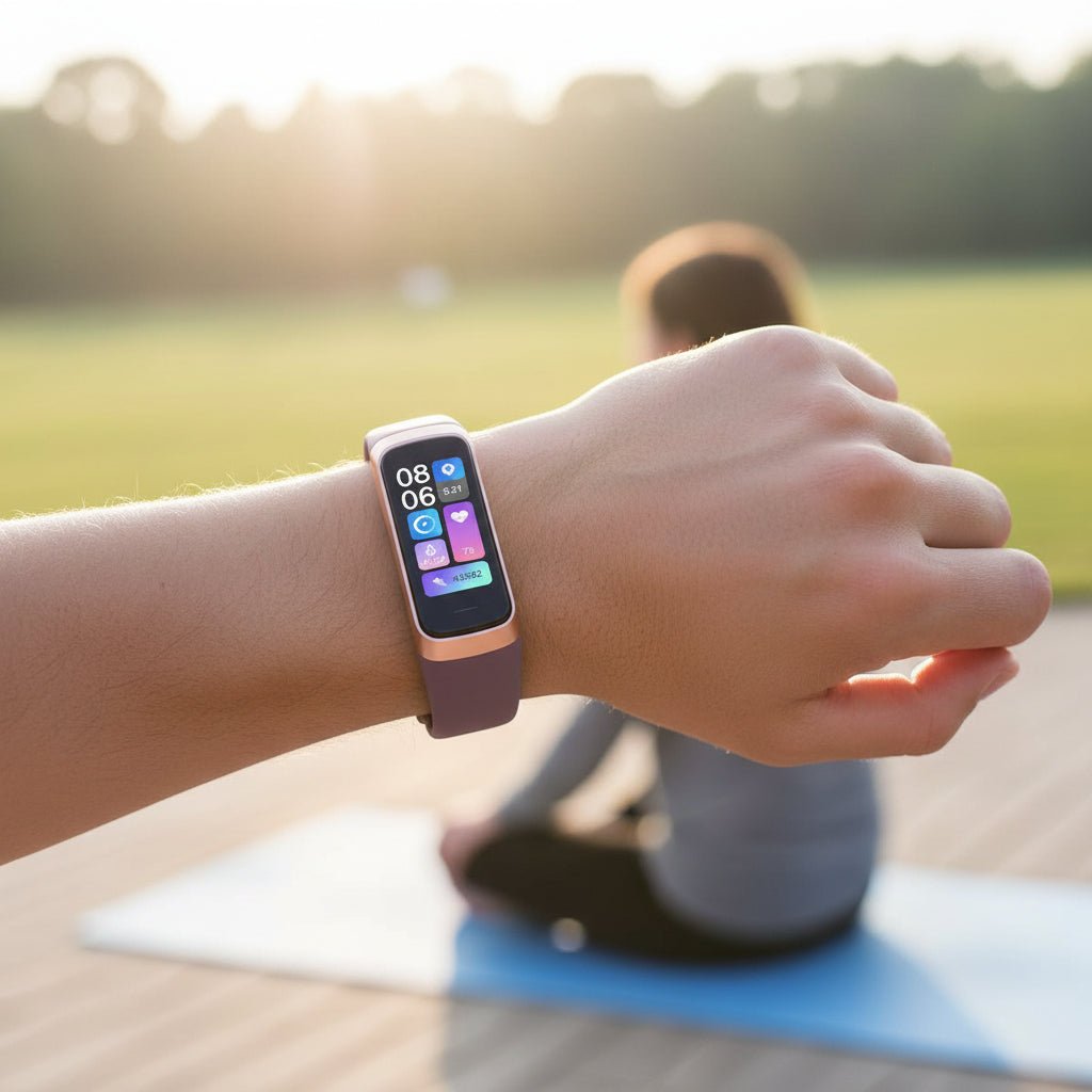 Avancerad Smartklocka med AMOLED Skärm och Fitness Tracking