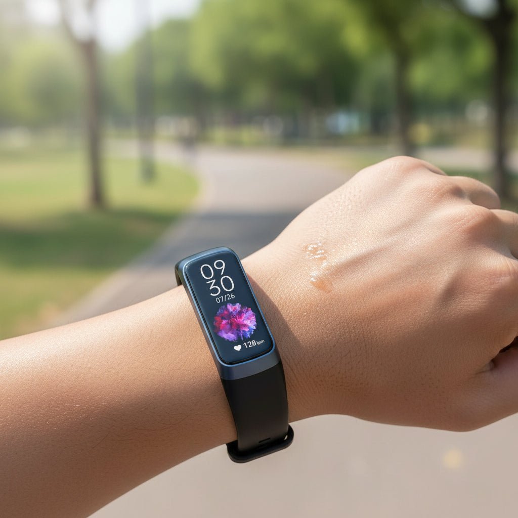 Avancerad Smartklocka med AMOLED Skärm och Fitness Tracking