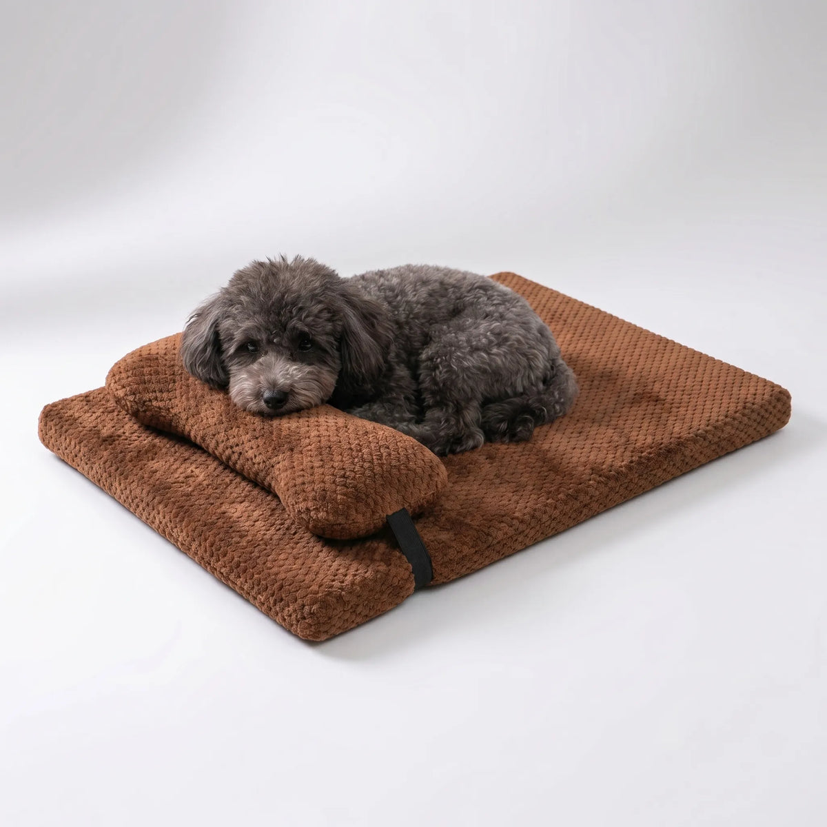 Blød hundemadras med pude - komfortabel til din hund