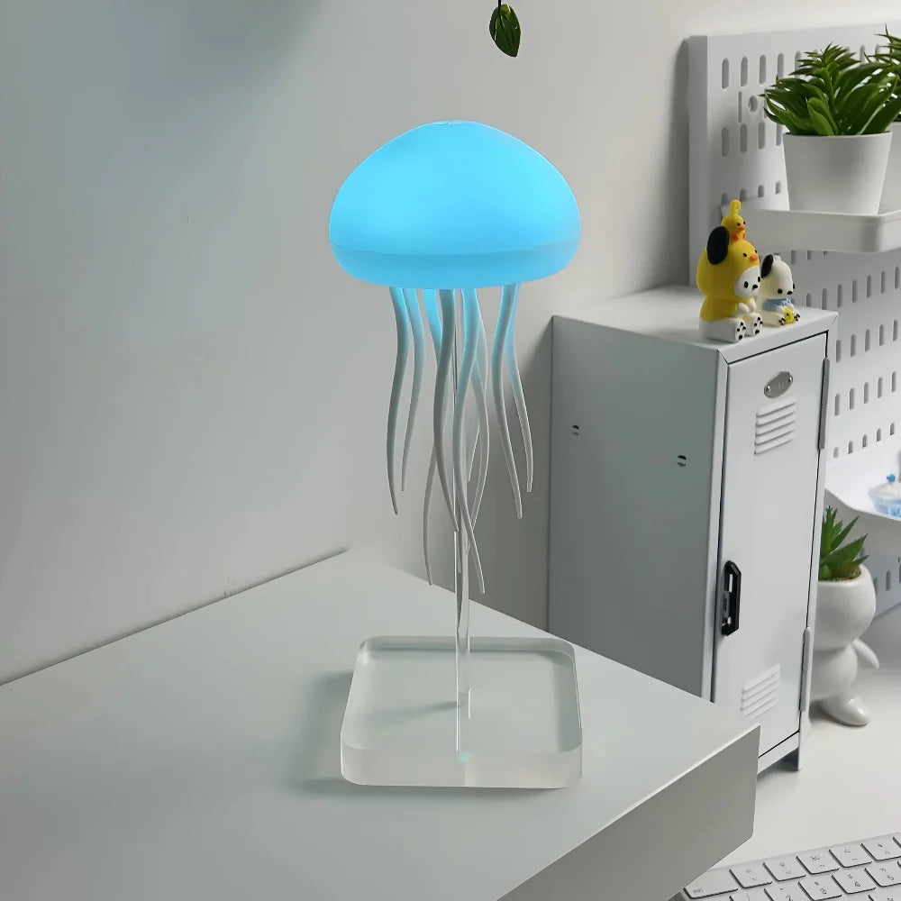 Beroligende LED-lampe med Naturtro Medusabevægelse