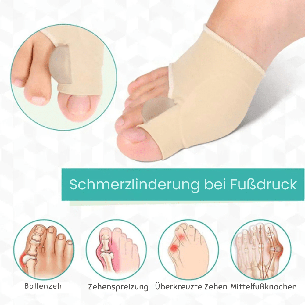 Hallux Valgus Korrigerande Anordning för Tonåringar - Flexibel Komfort