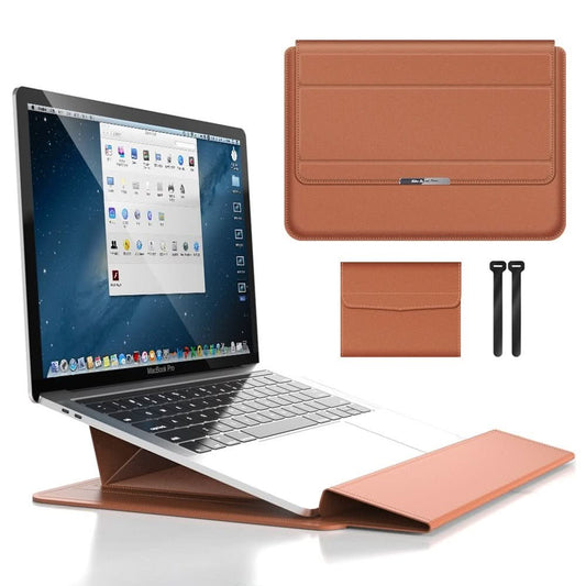 Vattentätt laptopfodral med stötdämpning och ställfunktion