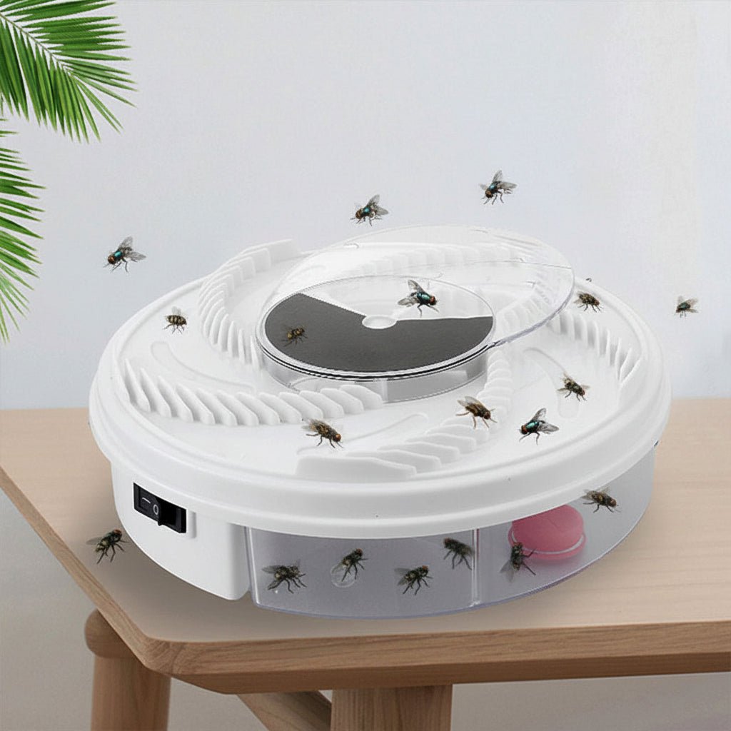Tyst Flugfångare: Effektiv Insektsfälla för Inomhus & Utomhus