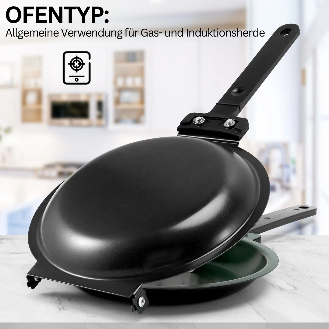Dobbelt Sided Non-Stick Pande - FlipMaster
