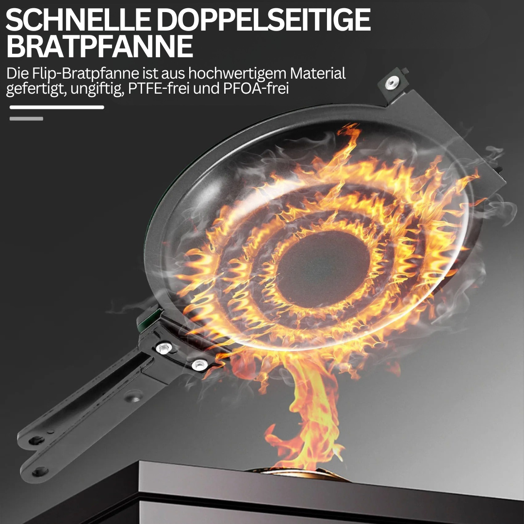 Dobbelt Sided Non-Stick Pande - FlipMaster