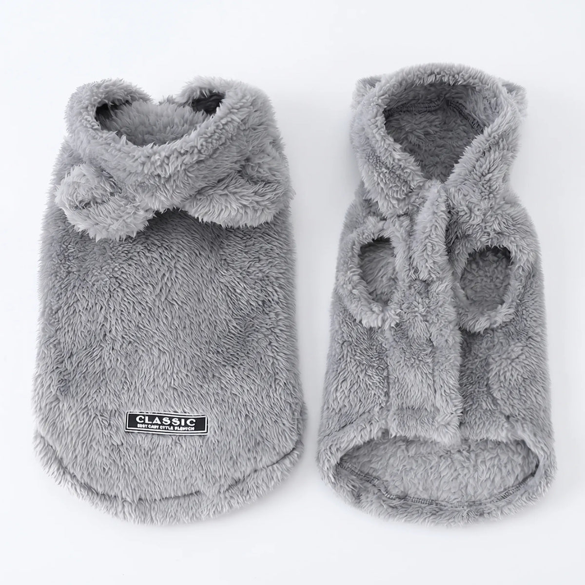 Hættetrøje til kæledyr i blød kvalitet - Fluffy Pullover