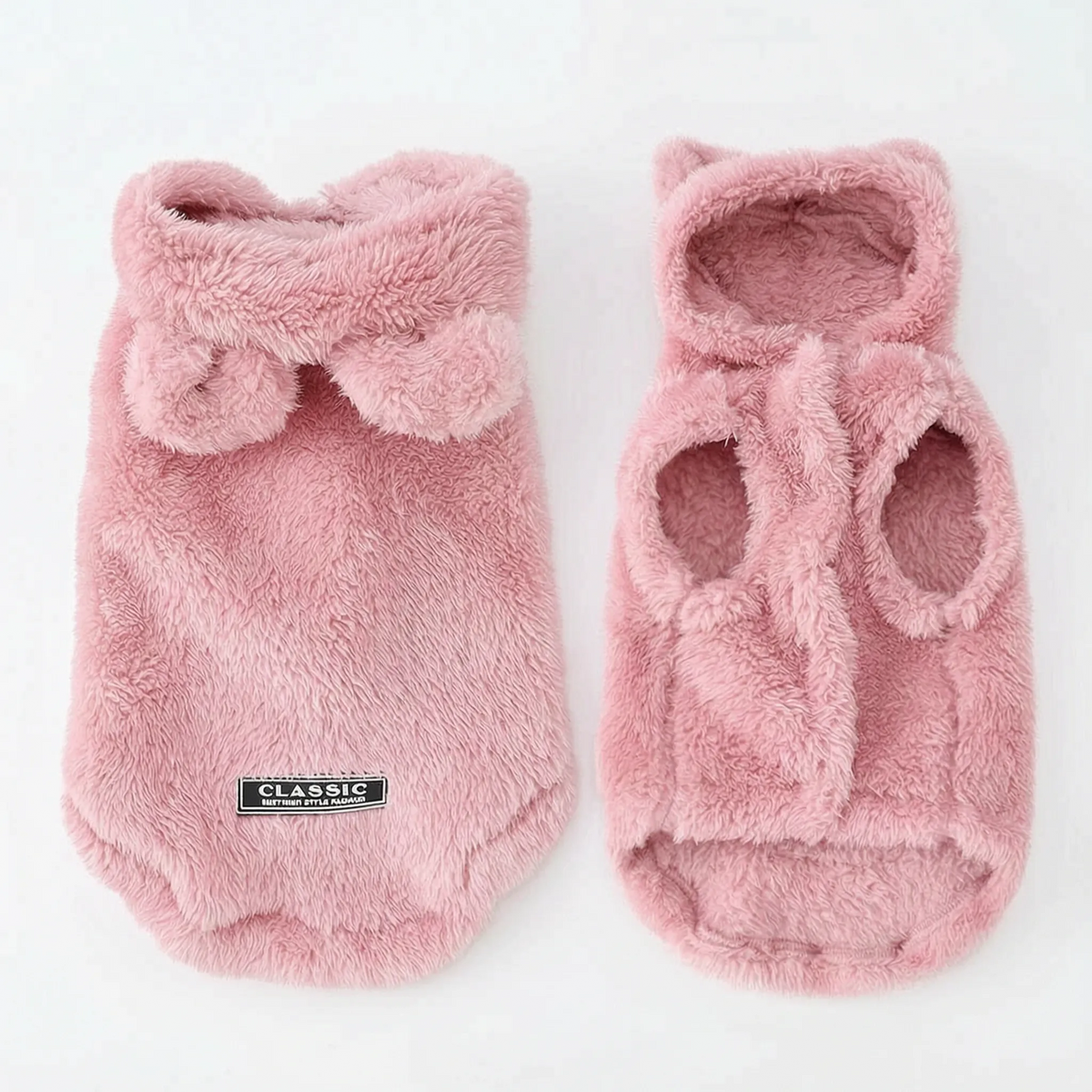 Hættetrøje til kæledyr i blød kvalitet - Fluffy Pullover