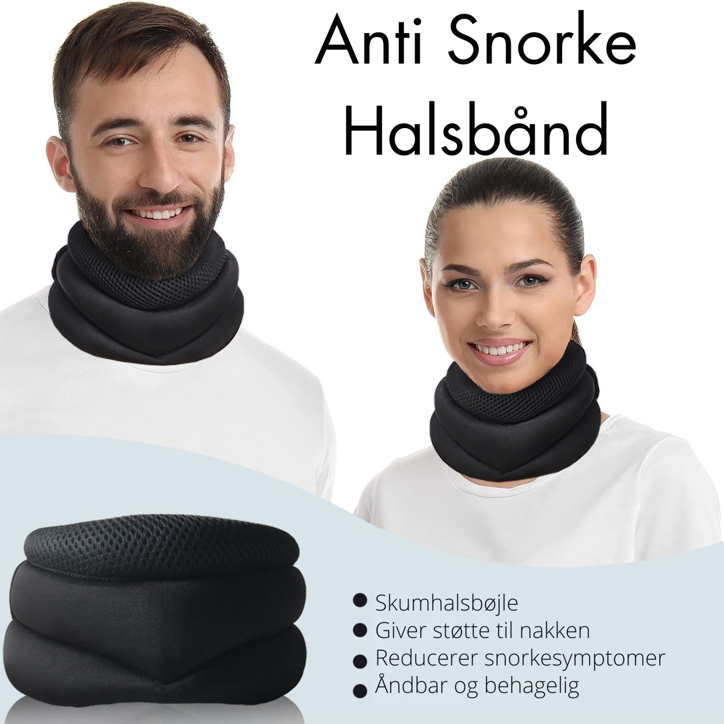 Ergonomisk Anti-snorke Krave til Bedre Søvn