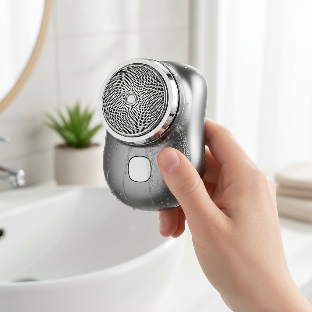 Kompakt USB Barbermaskine – Glat Barbering i Rejseformat