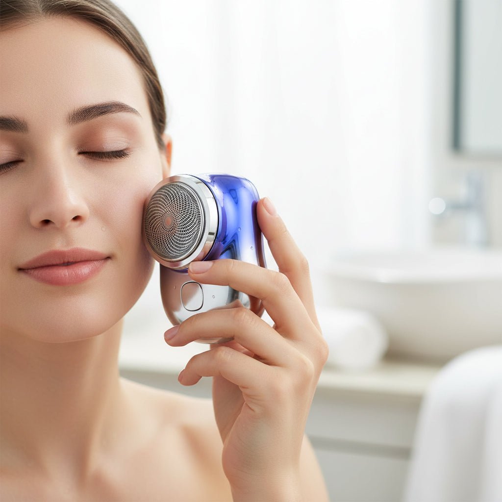 Kompakt USB Barbermaskine – Glat Barbering i Rejseformat