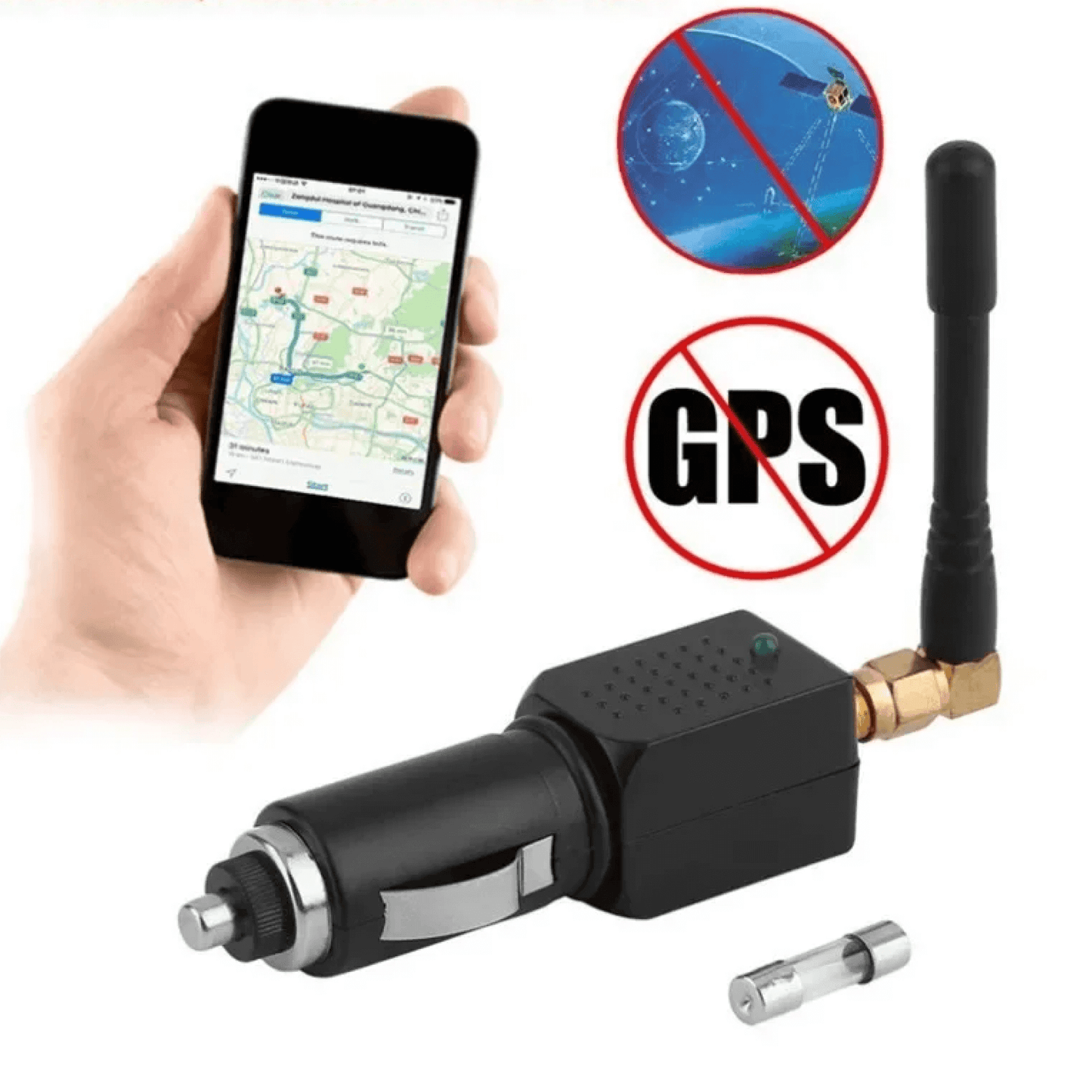 GPS-signalblockerare för bilar, lastbilar och fordon