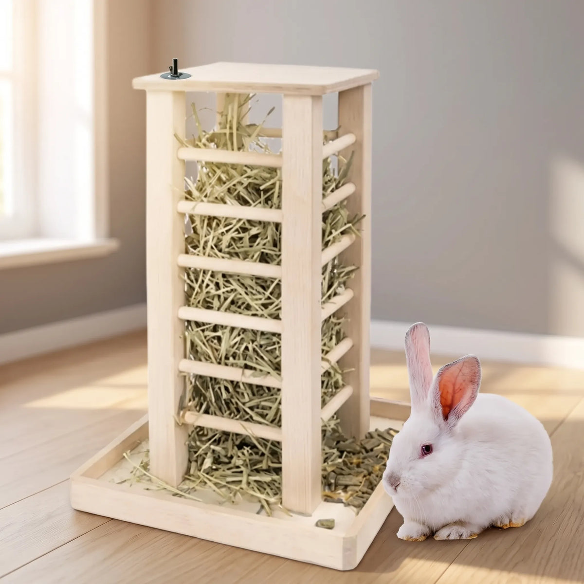 Selvstående Foderstation til Smådyr - SnackTower