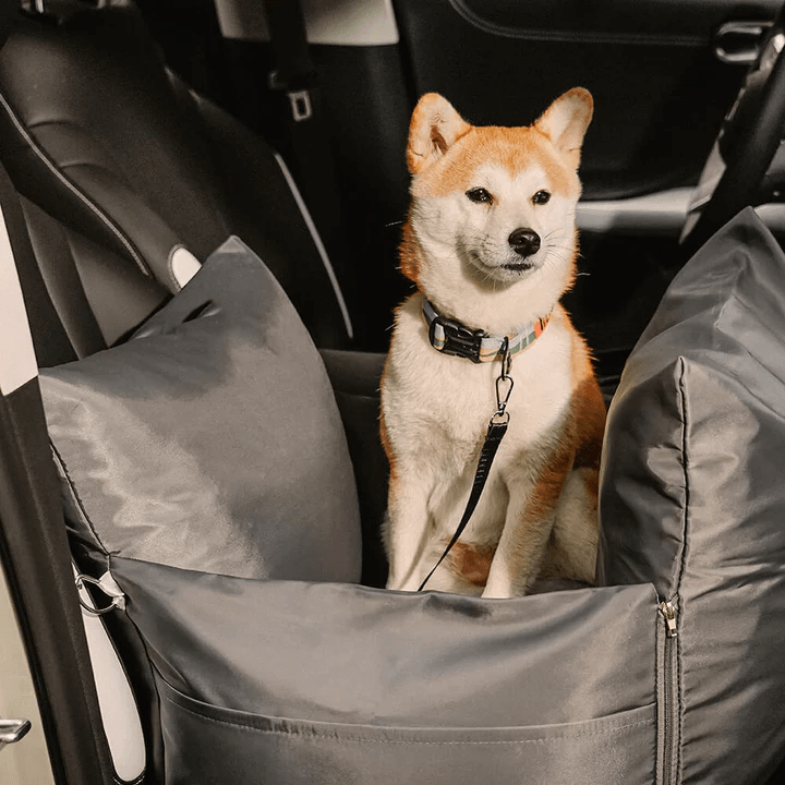 Sikker og Komfortabel Hundekurv til Bilen - Imprægneret