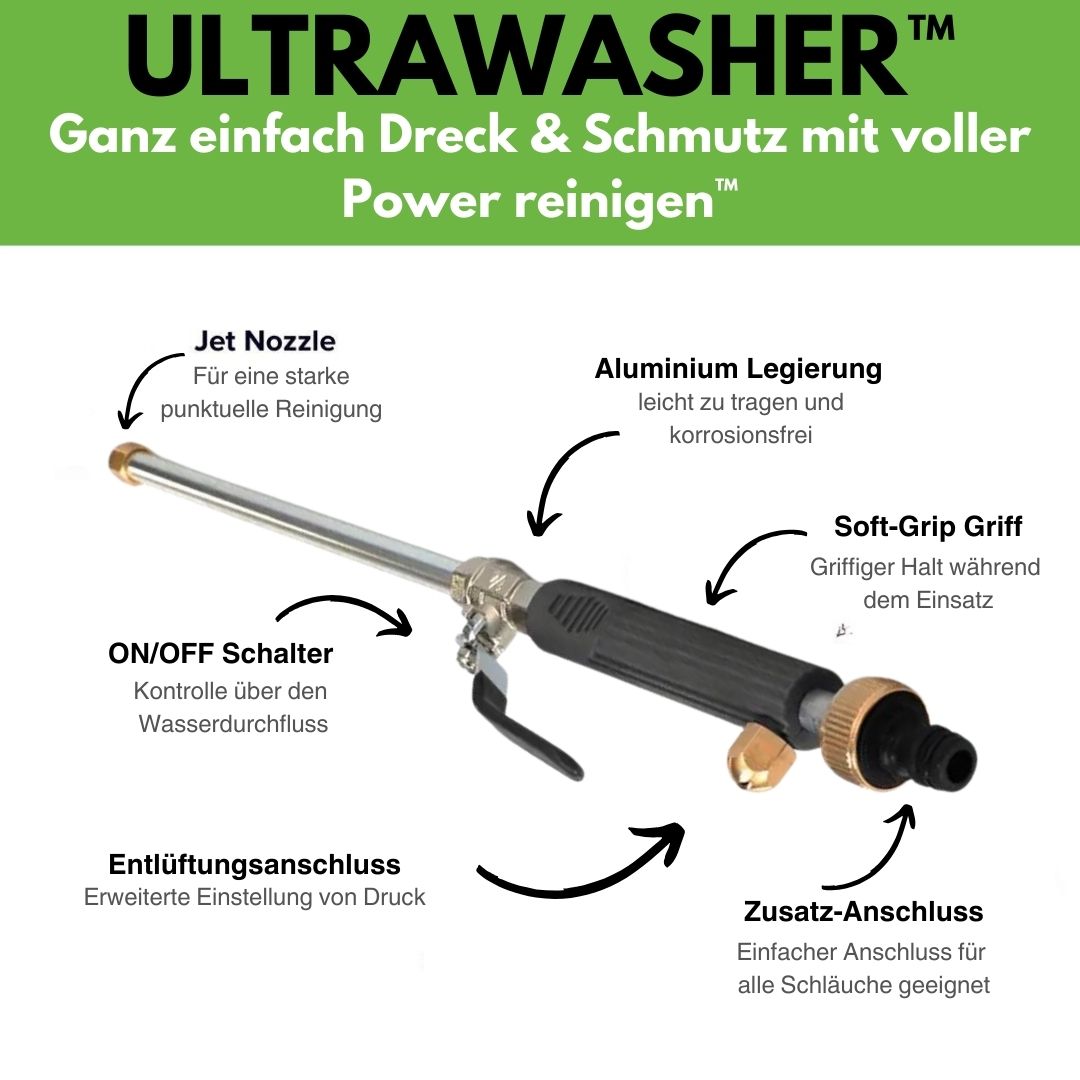 Högtryckstvätt för alla havsslangar – Ultrawasher