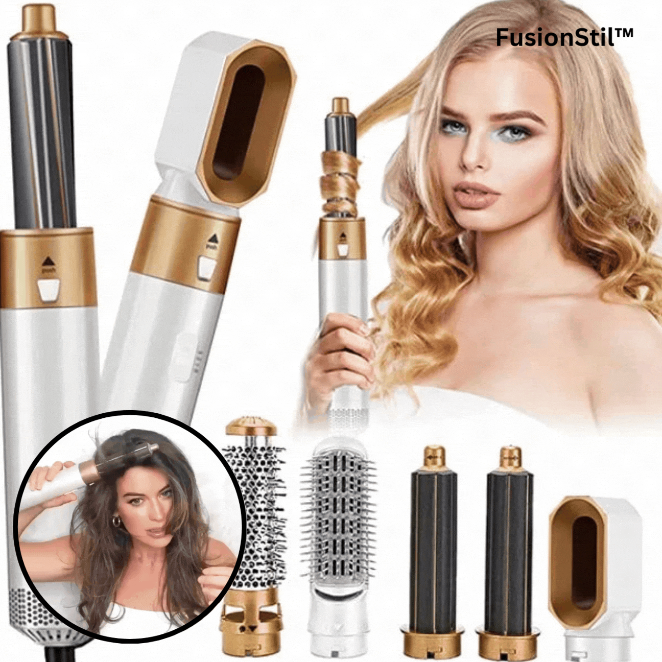 FusionStyle Multifunktionell Styler - snabb styling på några minuter