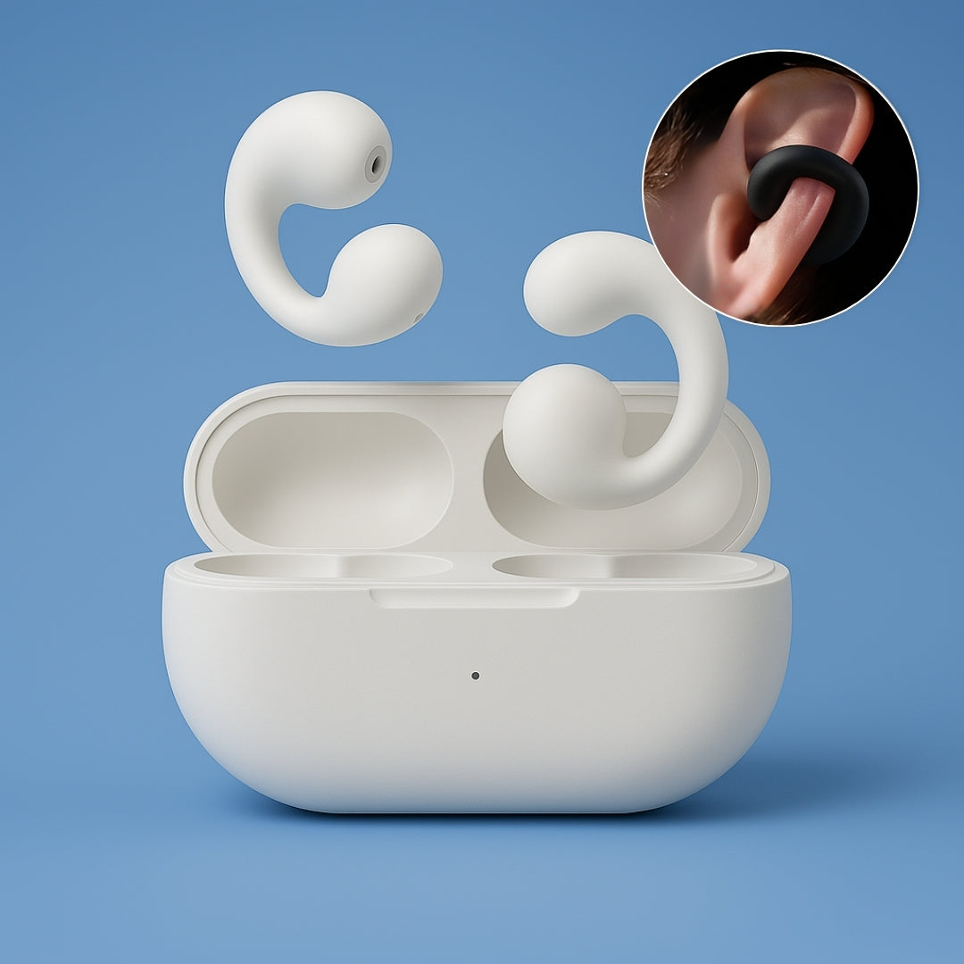 Trådløse høretelefoner med knogleskalleteknologi til enestående lydoplevelse