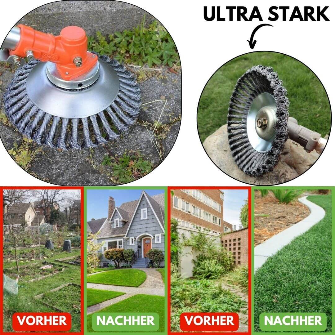 Robust grästrimmer med gratis monteringssats