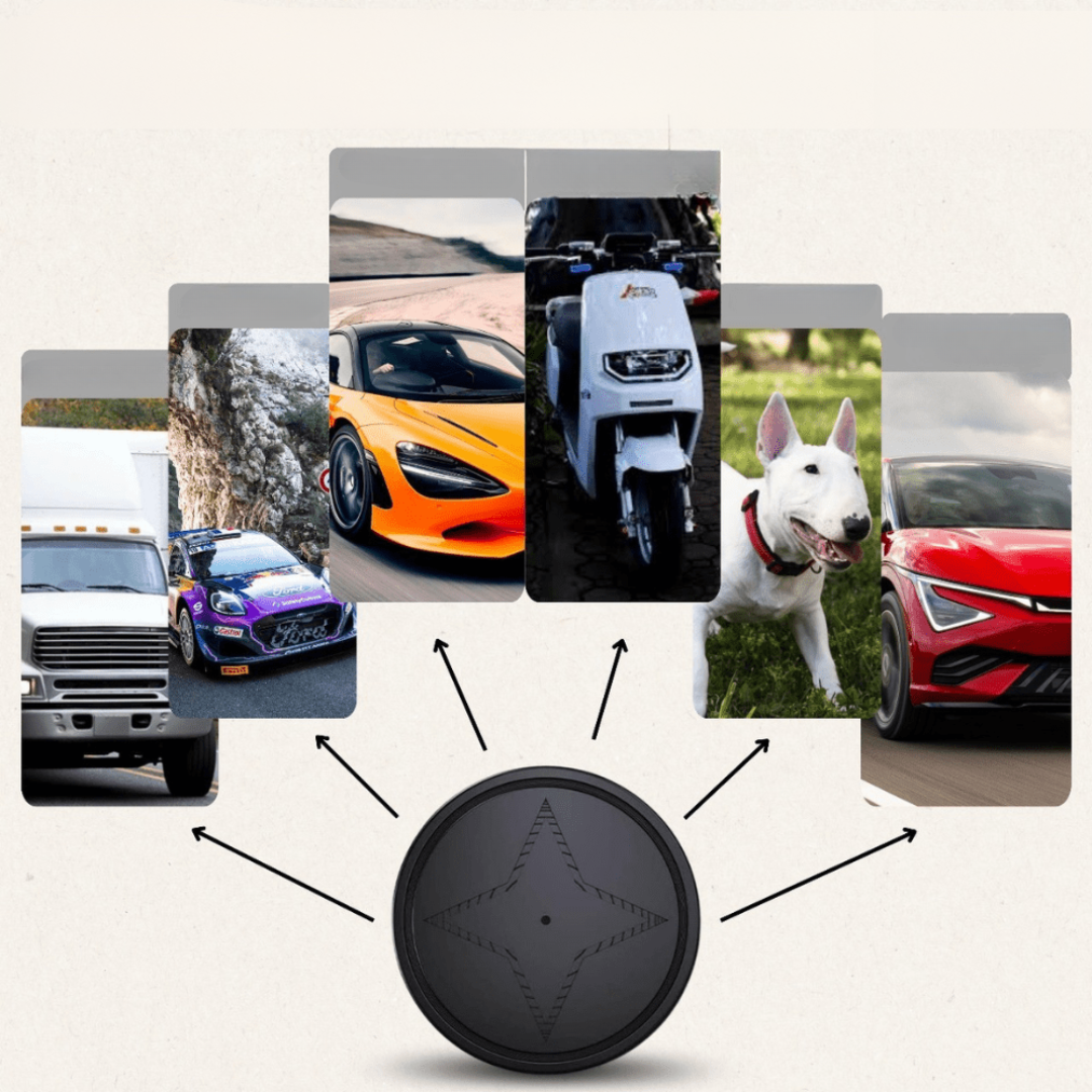 Effektiv GPS-sporingsenhed med lang batteritid og magnetisk montering