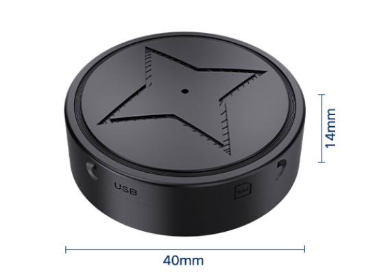 Kompakt GPS-tracker med magnetisk montering för säkerhet