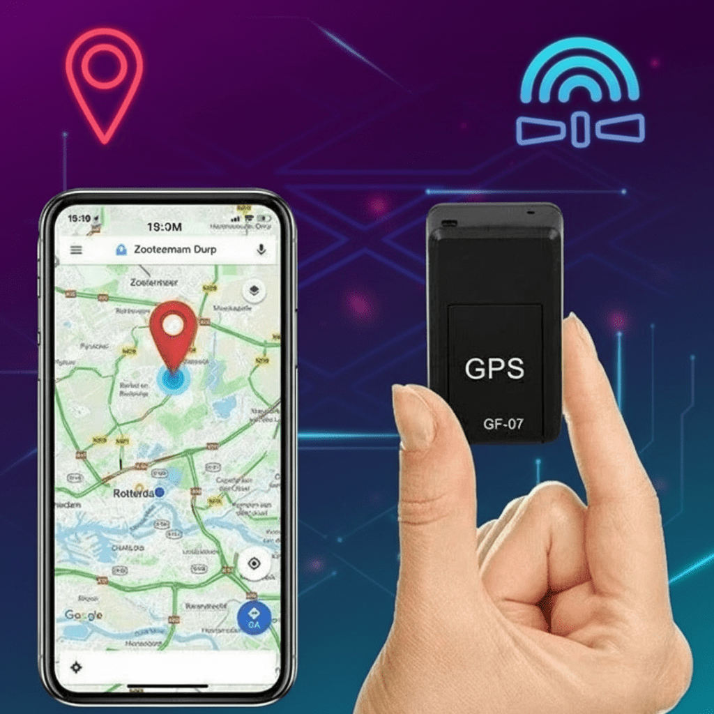 Kompakt GPS-tracker för bilar med lång batteritid