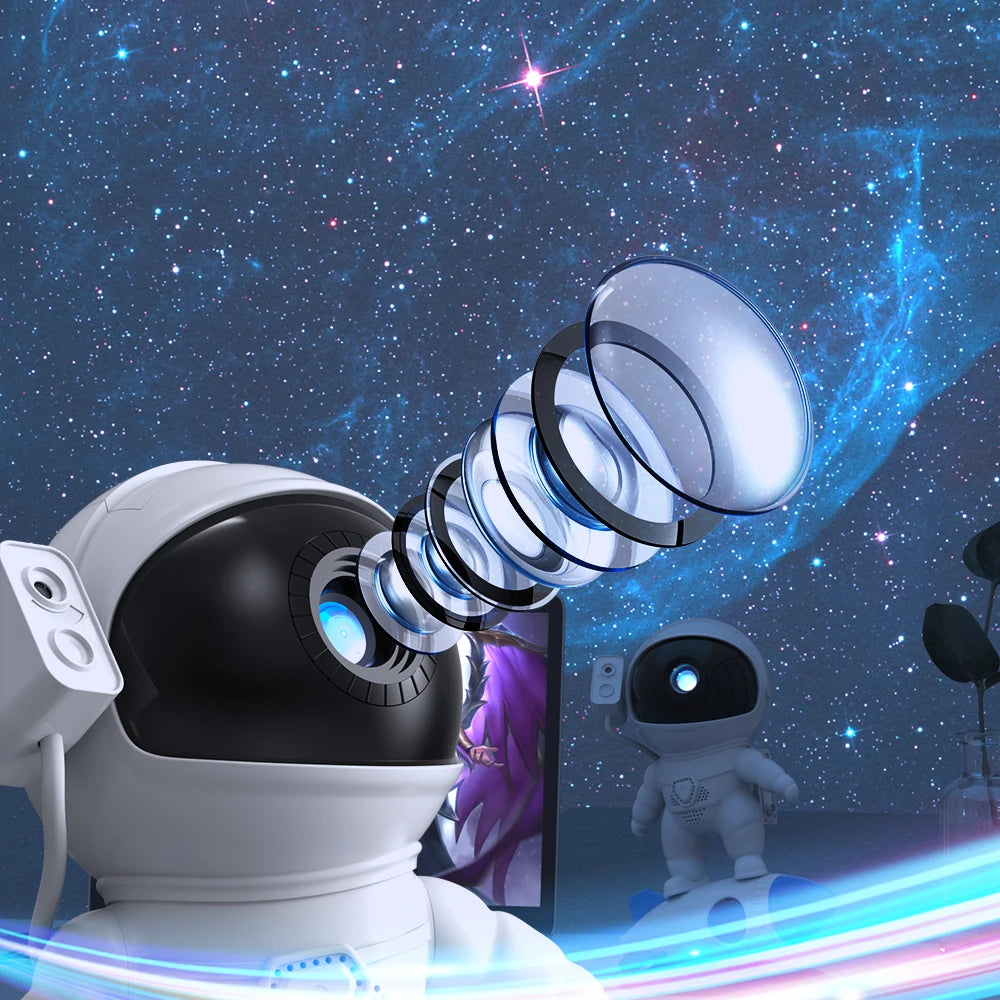 360° Stjernehimmel Projektor med Beroligende Atmosfære