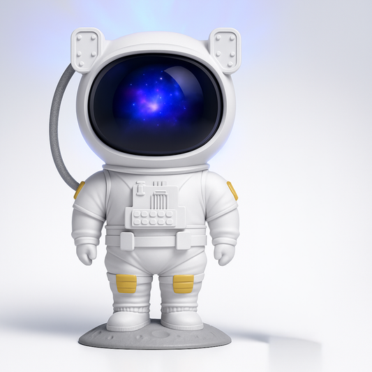 Astronaut Stjärnprojektor Lampa - Nebulöst Nattljus till Sovrum