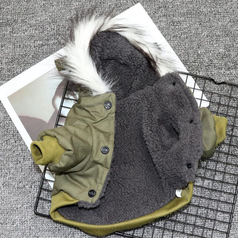 Vinterjakke til hunde - Isklør