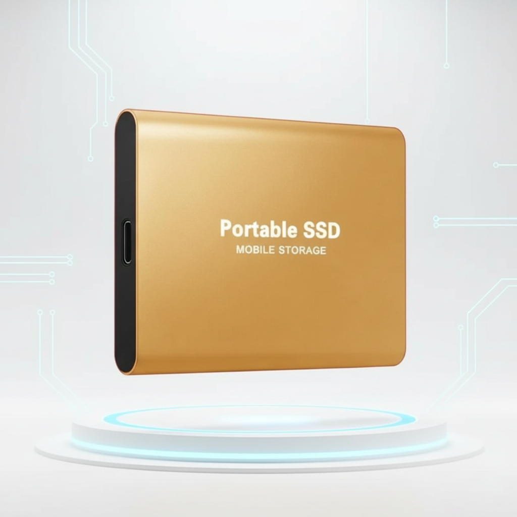 Hurtig Bærbar SSD - USB 3.1 Lagring (Op til 30 TB)