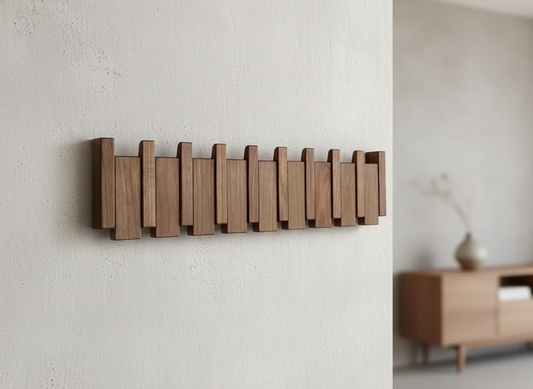 Kreativ Træ Kleshenger til Gang og Indgang – Piano Design