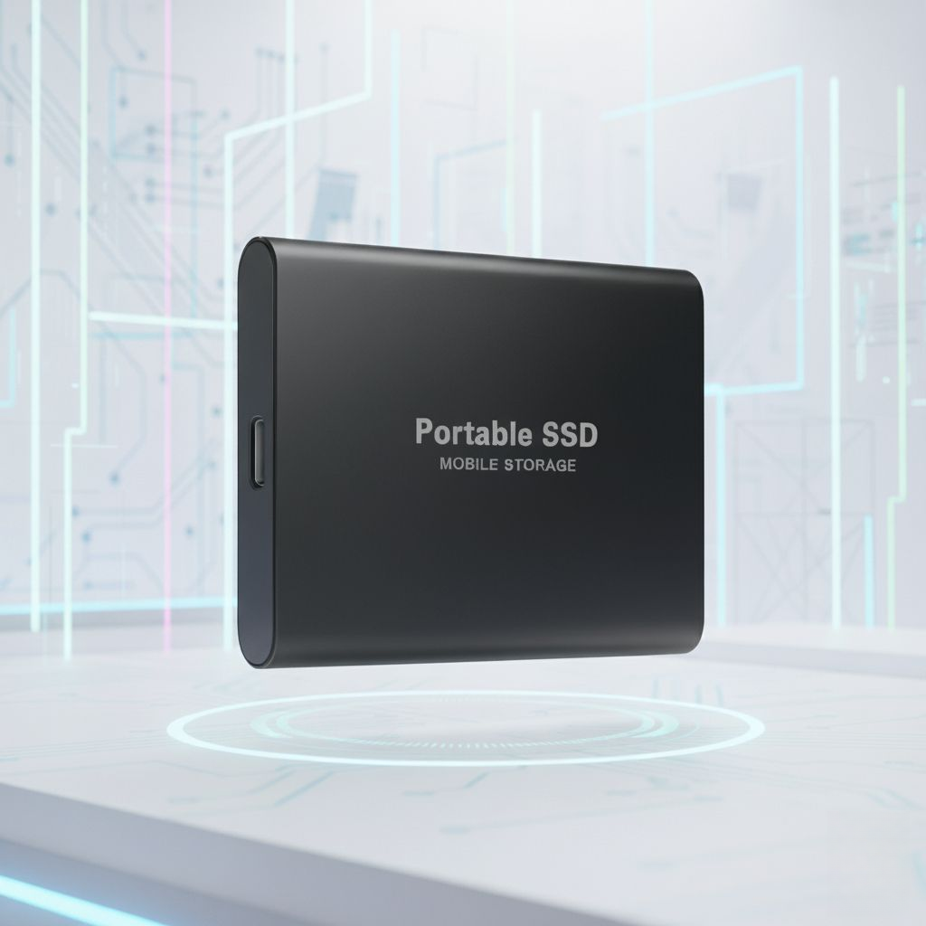 Hurtig Bærbar SSD - USB 3.1 Lagring (Op til 30 TB)