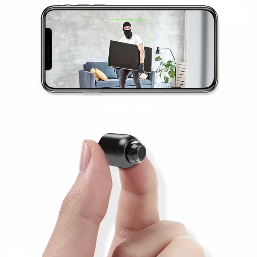 Dold WiFi-kamera (1080P) – Trådlös Babyövervakning