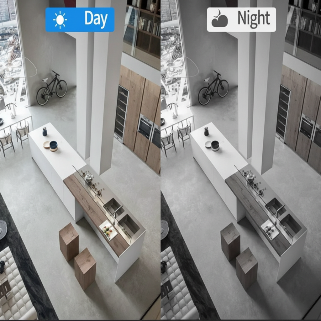 Dold WiFi-kamera (1080P) – Trådlös Babyövervakning