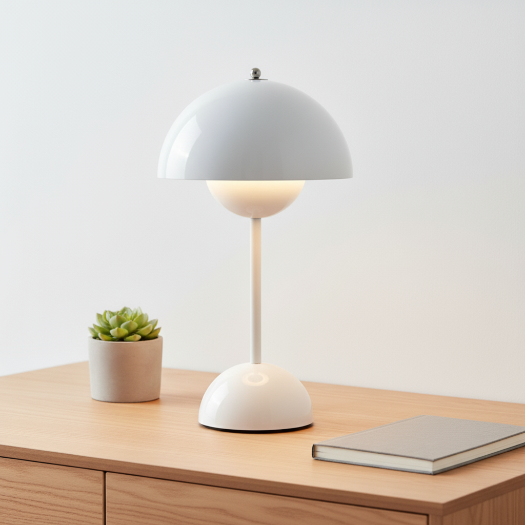 Modern LED-bordslampa med justerbart ljus - Skandinavisk stil