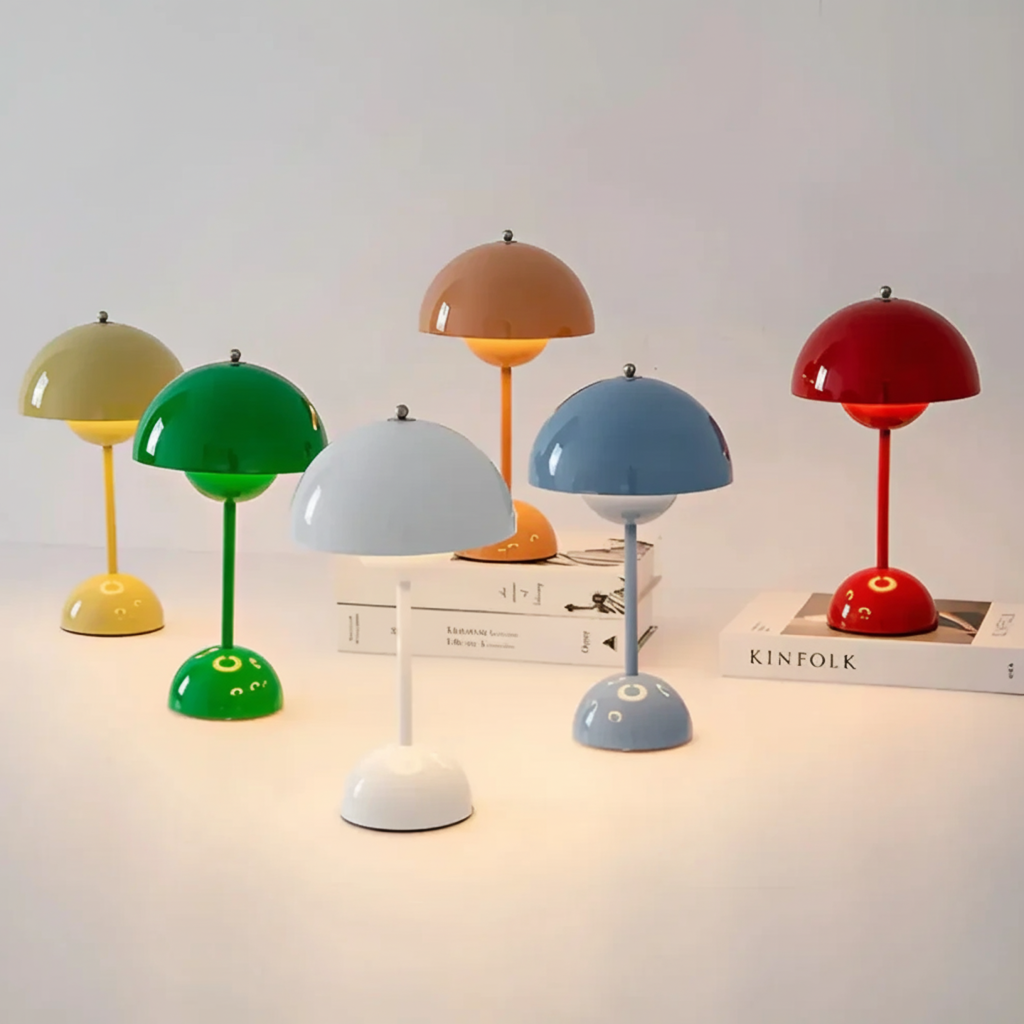 Modern LED-bordslampa med justerbart ljus - Skandinavisk stil