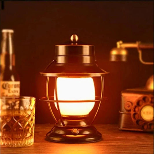 Kraftfuld Genopladelig LED Lanterne med Justerbar Lysstyrke