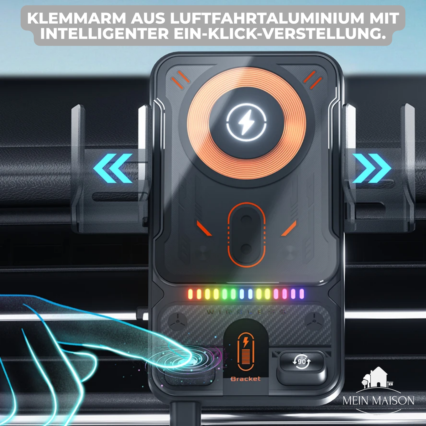 SmartCharge Holdere med Trådløs Opladning til Bilen