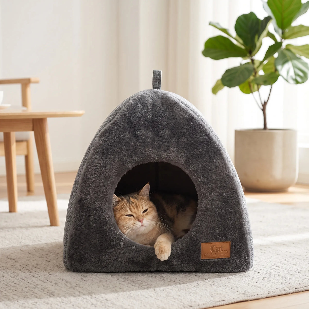 Lukket kattebed - Purrdome