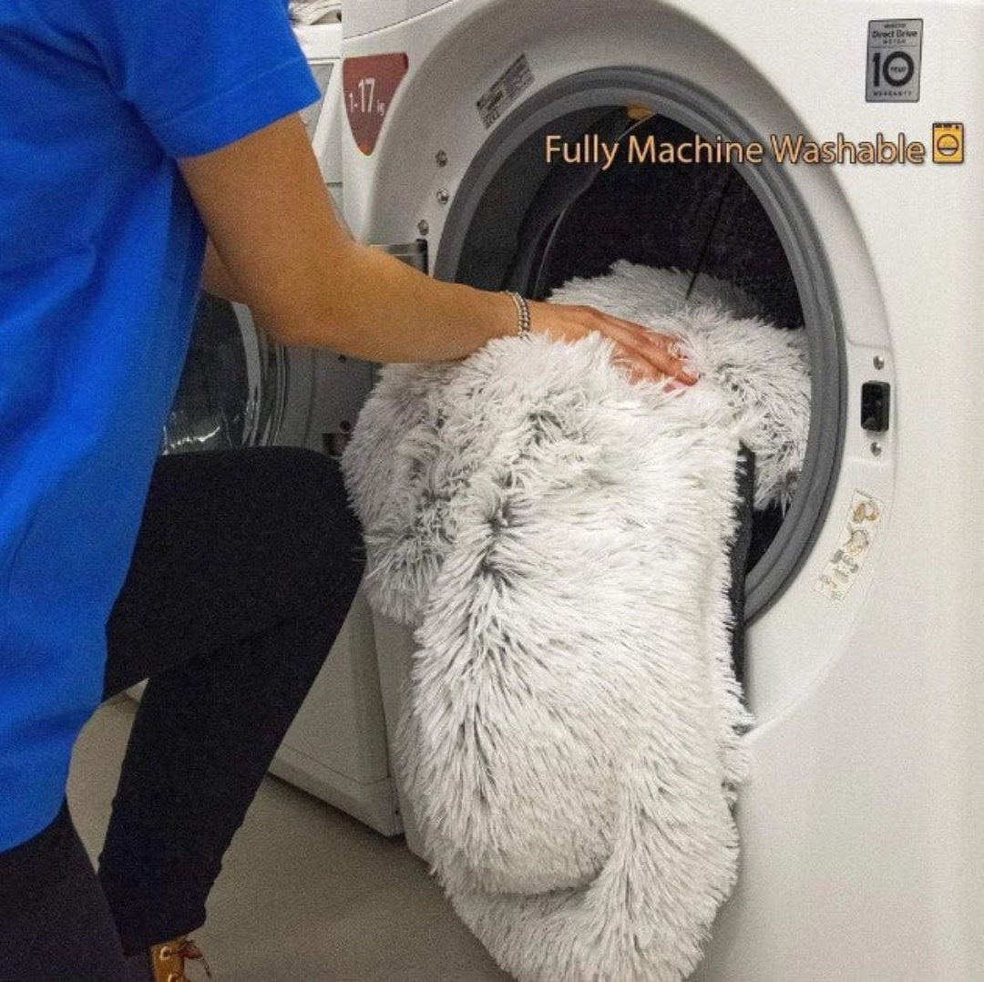 Vinterlyx hundbädd - Snöflinga edition PawLounge
