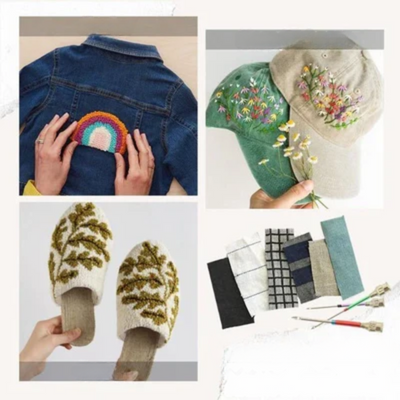 Kreativt Broderisæt med Interchangeable Nåle