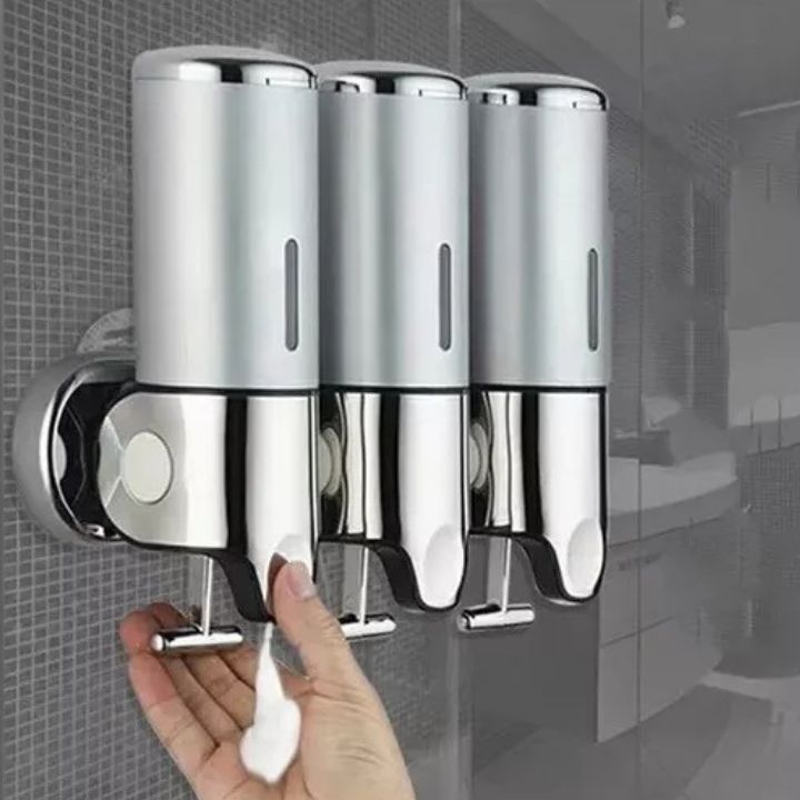 Elegant Vægmonteret Sæbedispenser i Rustfrit Stål