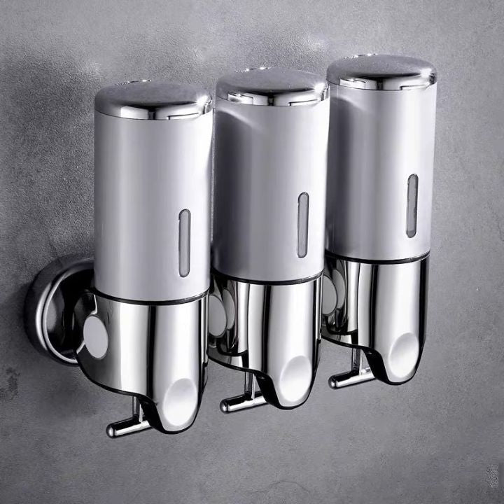 Elegant Vægmonteret Sæbedispenser i Rustfrit Stål